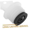 4pcs Hot Water Bottle Lid Hot Water Bag Lids Replacement Cap Rubber Bung Sack Water Bottle Sealing Plug White view 3