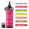Botanic Hearth Hair Oil for Hair Growth & Home Hair Perm Kit | Strengthening Dry, Frizzy, Damaged Hair & Scalp Treatment | Hibiscus Silk Protein Hair Oil  6.7 Fl Oz view 2