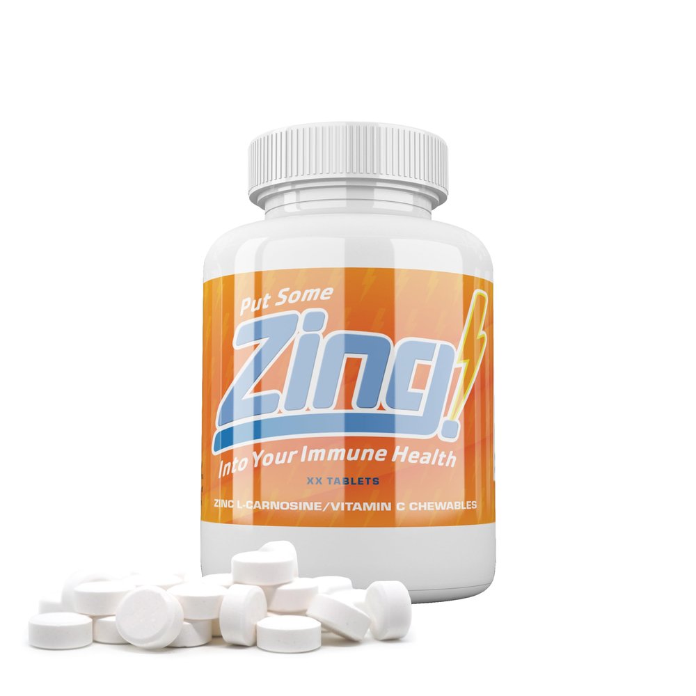 Zinc L-Carnosine/Vitamin C Chewable Tablets
