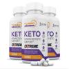 (3 Pack) Turbo Ripped Keto ACV Extreme Pills 1675MG Keto Support Blend Capsule Alternative Keto ACV Gummies Formulated Apple Cider Vinegar Extra Virgin Olive Oil Powder Green Tea Leaf 180 Capsules view 1