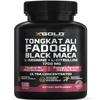 Tongkat Ali 200:1, Fadogia Agrestis 10:1, Black Maca 1700mg Complex, Nitric Oxide Booster, L Citrulline, L Arginine, Energy, Stamina, Strength, Men's Vitality, Non GMO, 120 Capsules view 1