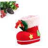 Anneome Unique Christmas Boots Candy Stockings Drawstring for Indoor Decorations view 3