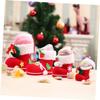 Anneome Unique Christmas Boots Candy Stockings Drawstring for Indoor Decorations view 4