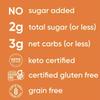 Nunu-Trail Cinnamon Pecan Nut Granola, 2g Net Carbs, No Sugar Added, 22 oz view 3