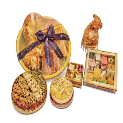 Sukhadia Sweets - Exclusive Thali - Indian Mithai Gift - Freshly Made In USA