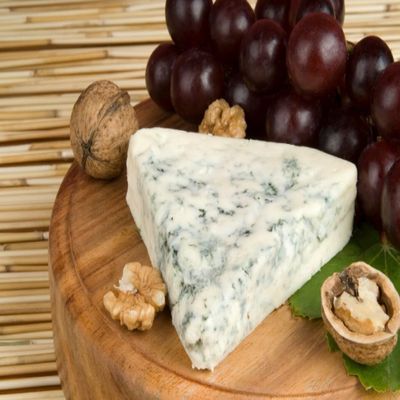 French Roquefort Cheese, 2 Count of 3-Pound Quarter Wheels, Rich & Creamy Blue Cheese, Gourmet Quality, Perfect for Salads & Recipes, 6 lb Case