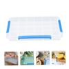 IWOWHERO Space-Saving Medicine Stickers for Pill Box Travel-Friendly Pill Organizer Lightweight Grid Plastic Jewelry Storage Organizer view 2