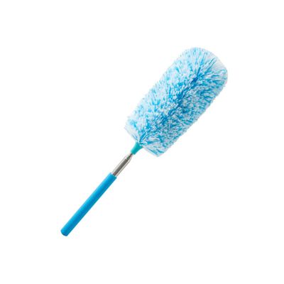 Anneome Dusters for Cleaning Cleaning Duster Extendable Telescopic Handle Washable Home Blue White