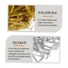 Anneome Shredded Paper Silk Box Filler 2 Pack Bright Gold Silver for Packaging Fillers Wedding Supplies view 4