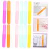 RORPOIR 14pcs Toothbrush Case Set Portable Travel Toothbrush Holders Colorful Candy Matte Finish and Dustproof for Camping Hiking and Daily Use view 3