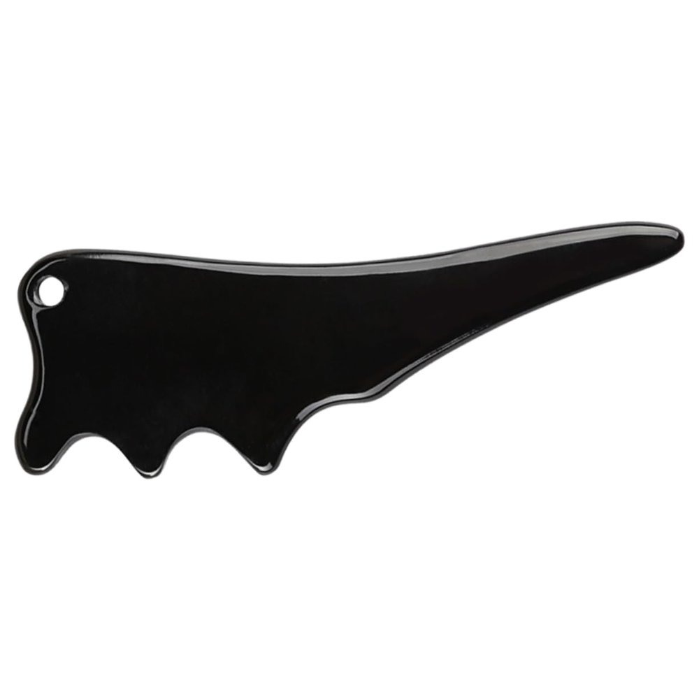PLAFOPE Elegant Bird Head Scraping Plate Multi-Function Tool Natural Horn Material