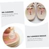 Anneome 5pairs Forefoot Gel Cushions Self-Adhesive Insoles for Comfortable Foot Protection Slip Massaging and Breathable Pads for Daily Use view 2