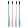 MOLUCKFU 12pcs Travel Toothbrush Bamboo Charcoal Soft Bristle Toothbrushes Gentle Gums for Home Travel view 1