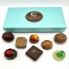 Chocolate Therapy by Sweet Remedies, Assorted Milk and Dark Gourmet Chocolate Collection. Truffle Box, 8 pc. Gift Box for every sweet occasion; Holiday, Birthday, Hostess view 4