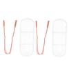 Anneome 2pcs Tongue Scraper Tool with Storage Box Durable Cleaning Device for Fresh to Use for Adults and Teens U-shape Design view 1