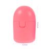 MOLUCKFU 2pcs Menstruation Cup Storage Box Heat-Resistant Case Cleaner Portable for Women view 3