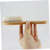 BEBEMOKO Newborn Hair Brush Shampoo Brush Wooden Comb Hair Kit for Boys and Girls for Newborns view 2