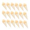 ULTECHNOVO 50pcs Egg Container Waffle for Ice Cream Disposable Food Cones for Parties Catering Restaurants view 1
