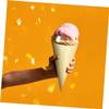 ULTECHNOVO 50pcs Egg Container Waffle for Ice Cream Disposable Food Cones for Parties Catering Restaurants view 4