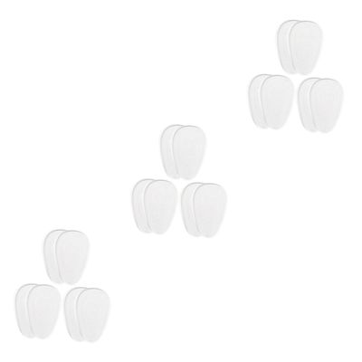 Ipetboom 9pairs Gel Heel Pads Comfortable Non-Skid Inserts for High Heels Flats Boots of Self-Adhesive Cushions for Blister Relief Pressure Distribution