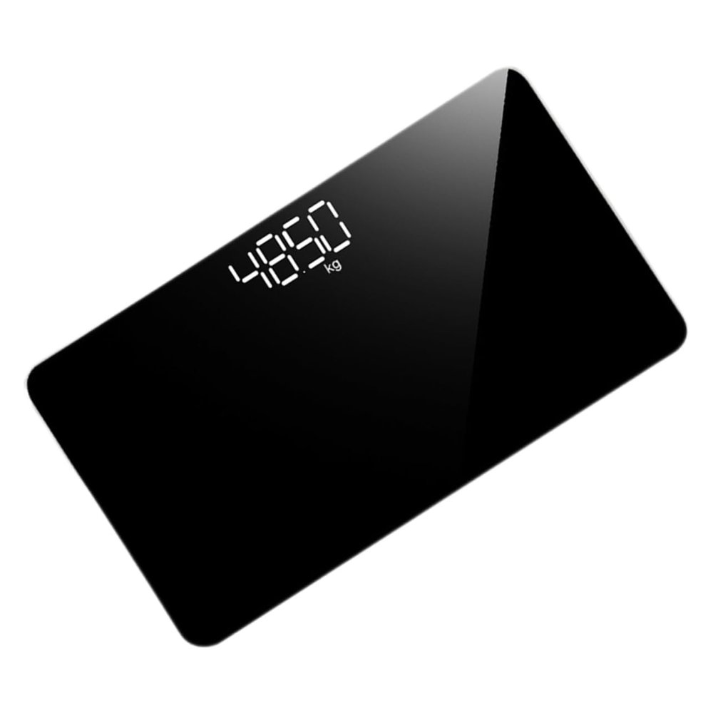 Anneome Rechargeable Mirror Scale Portable Digital Weight Scale for Body Weight Monitoring Read Display Compact for Home and Travel Use