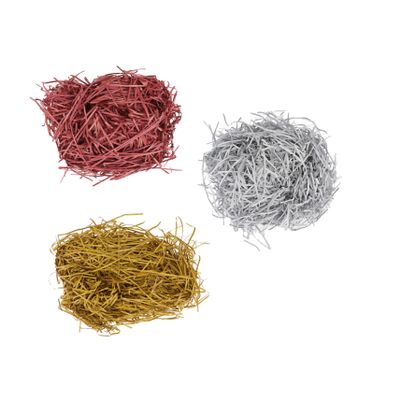 SOESFOUFU Decorative Box Fillings Mixed Color Crinkle Cut Paper Shred for Wedding Birthday and Holiday Treat Boxes for Basket and Packaging