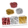 SOESFOUFU Decorative Box Fillings Mixed Color Crinkle Cut Paper Shred for Wedding Birthday and Holiday Treat Boxes for Basket and Packaging view 3