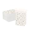 Ucanpack 1/8" Inch Thick Christmas Boxes 9x7x5", Made In USA, 100 Pack Small Cardboard Gift Carton, White X-Mas Forest Theme Holiday Gift Shipping Boxes, Cute Printed Moving Box view 4