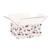 Ucanpack Printed Christmas Corrugated Boxes 100 Pcs, 12x6x4" Inch White Holiday Gift Shipping Box, Reindeer Xmas Theme Packaging Small Business, Small Business Moving Carton view 1