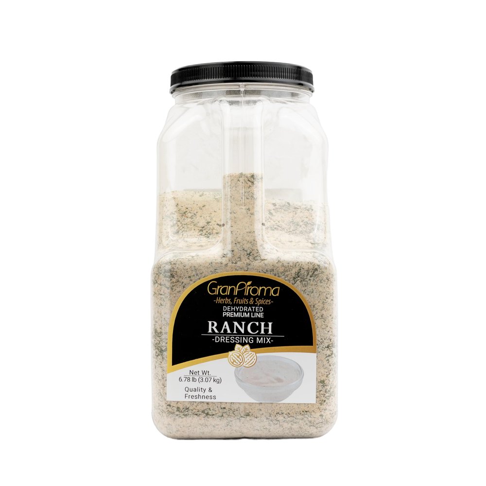 GranAroma Ranch Dressing Mix, Versatile, Easy-to-Use Seasoning for Salads, Dips, & Marinades (6.78 Pound)