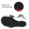 YDBMY Walking Boot Foot Orthosis Adjustable Non-Slip Sole Ankle Joint Brace Fixed Magic Paste Breathable Removable Lining for Sprains Fractures Ankle,Left,L view 2
