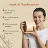 12 - HeyBamboo 100% Bamboo 3-Ply Toilet Paper, Ubleached, Non Toxic, 12 Double Rolls, 360 Sheets, FSC Certified, Soft & Strong, Pack of 12, Plastic-Free view 3