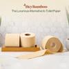 12 - HeyBamboo 100% Bamboo 3-Ply Toilet Paper, Ubleached, Non Toxic, 12 Double Rolls, 360 Sheets, FSC Certified, Soft & Strong, Pack of 12, Plastic-Free view 4