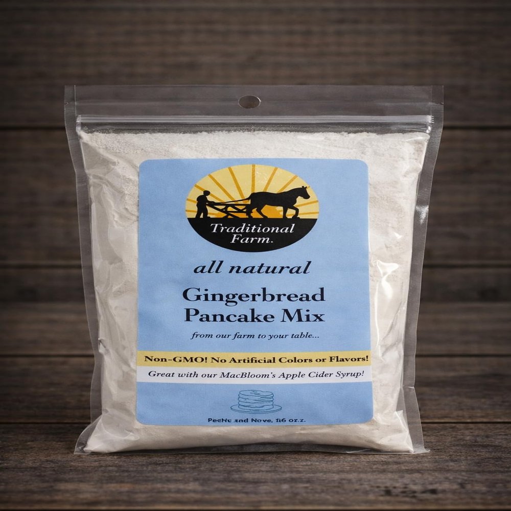 Gingerbread Pancake Mix ALL NATURAL