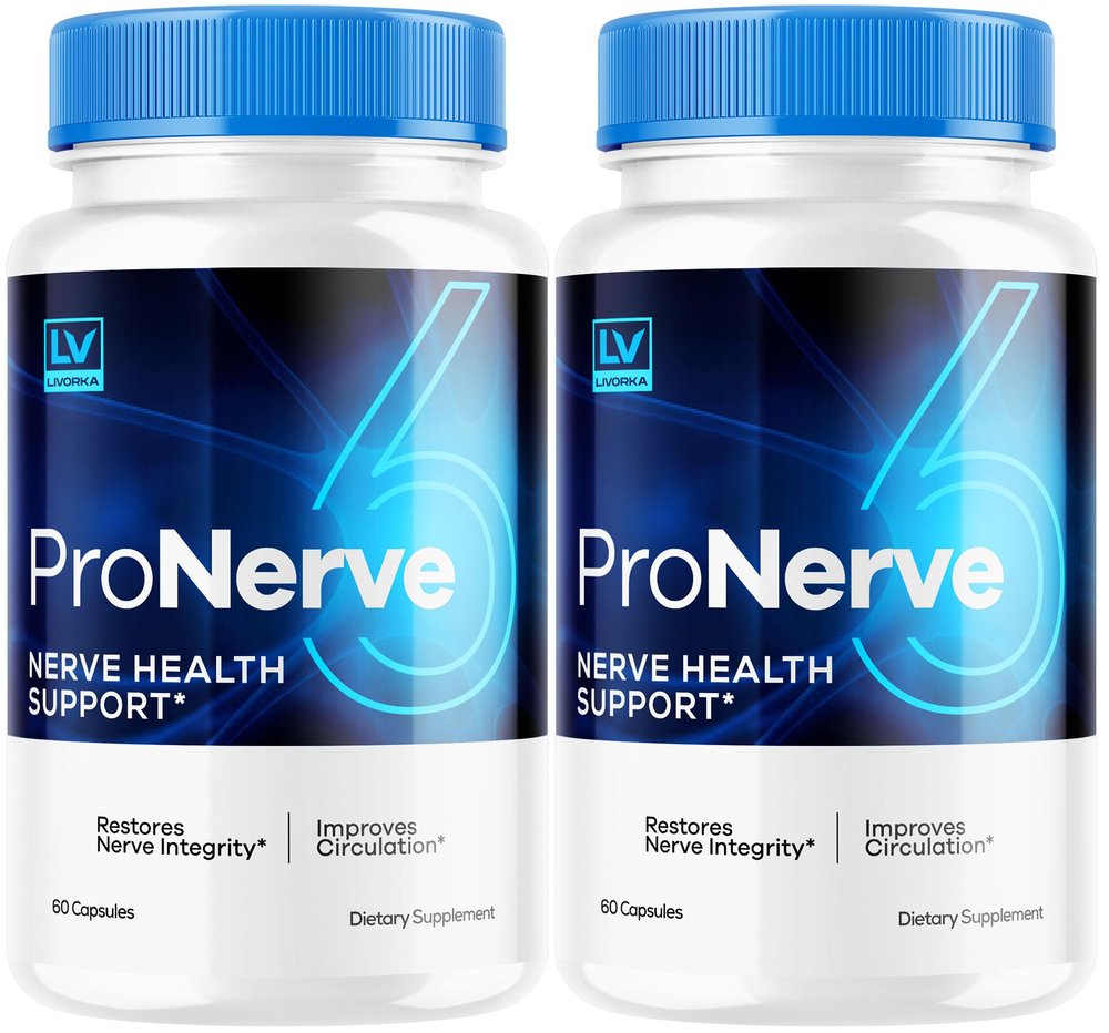 (2 Pack) Pronerve 6 - Official Nerve Health Support Advanced Formula, 120 Capsules for 2 Months