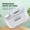 Electric Nail Clipper, 2 in 1 Fast Polishing Automatic Fingernail File Machine for Adults Children view 4