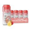 Clean Simple Eats Clear Protein + Energy Drink, 20G Grass Fed Whey Protein Isolate, 100MG Natural Caffeine, L Theanine & Cognatiq, No Artificial Ingredients, Sun-Kissed Peach Flavor, 16 Oz Cans, 12 Pk view 1