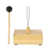 WHAMVOX Tuning Fork with Mallet and Resonance Box for Physics Experiments Sound Wave Measurement Tool for Science Class and Therapy Easy to Use Tuning Fork Prop view 1