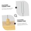WHAMVOX Tuning Fork with Mallet and Resonance Box for Physics Experiments Sound Wave Measurement Tool for Science Class and Therapy Easy to Use Tuning Fork Prop view 2