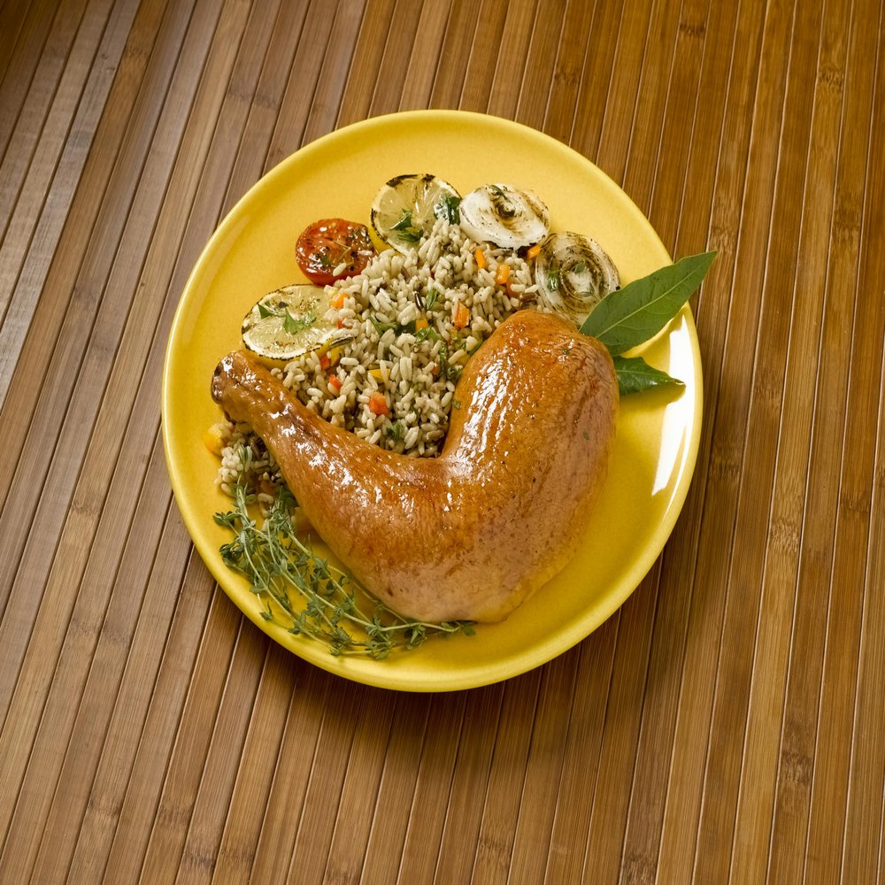 Joyce Farms Poulet Rouge Fermier Chicken Legs, Bulk 20 lb Bag, Gourmet French Farm Chicken, Frozen
