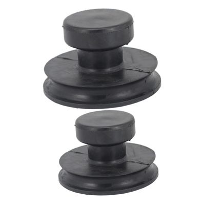 CORHAD 2pcs Singing Bowl Suction Handles Rubber Lifting Tool for Sound Therapy Stable Suction Cups for Meditation and Spiritual Practices Easy to Use and Store