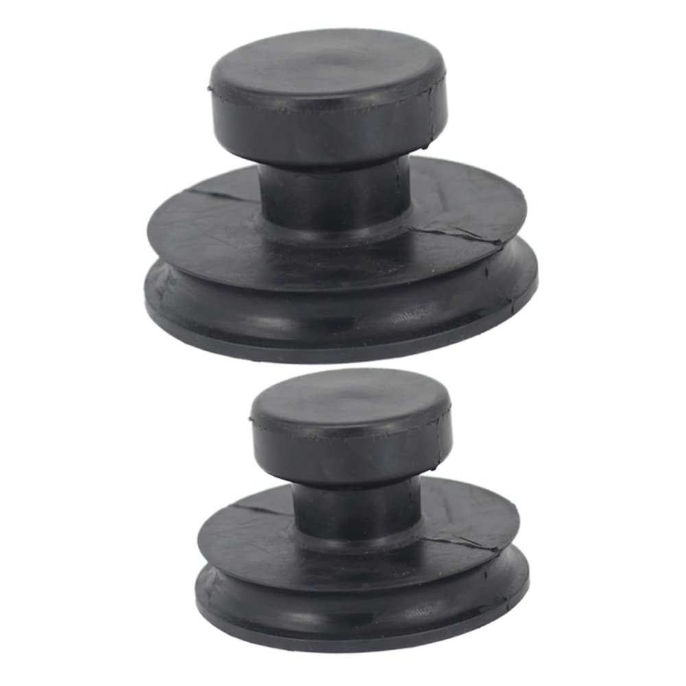 CORHAD 2pcs Singing Bowl Suction Handles Rubber Lifting Tool for Sound Therapy Stable Suction Cups for Meditation and Spiritual Practices Easy to Use and Store