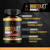 (2 Pack) Booster XT For Men, MAX Strength Men's Supplement, Booster XT, Booster XT for Men Reviews, BoosterXT, Booster XT Reviews, Buster XT, Booster X T Capsules Pro Supplement Pastilla, 120 Capsules view 2