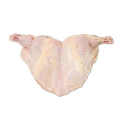 Joyce Farms Naked Double Lobe Airline Chicken, 18-20 Oz Each, 4 Packs of 5 lb, 20 lb Case, Heritage Poultry, Frozen