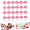 BIUDECO 24pcs Nail Buffing Block Replacement Pads Electric Nail File Pads Plastic and Sandpaper Material view 4