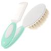ANDRESLAD 1set Wool Brush Scalp Massage Natural Hair Care Tools for Newborns Lightweight and for Bath and Cradle Cap Treatment view 1
