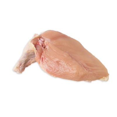 Joyce Farms Naked Single Lobe Airline Chicken Breast, 9-10 oz, 4-5 lb Each, 20 Lb Case, Premium Frozen Poultry