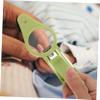 TOYANDONA Magnified Nail Clippers for Boys and Girls Babies Nail Trimmer Lighted Magnifier Metal Material Safe for Little Ones view 2