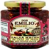 Don Emilio Chile de Arbol Artisanal Salsa Macha Authentic Mexican Spicy Chili Oil Oil Glass Jar 9 oz view 1