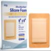 Areza Medical - Silicone Foam with Super-Absorbent Layer - Wound Dressing - Waterproof - with Silicone Adhesive Border - Sterile - 6" x 6" - 5 PCS per Box - 10 Boxes (Total of 50 PCS) view 2